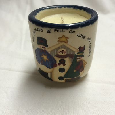 Tiny Votive- MAy the Holidays Be full Of Love and Laughter 