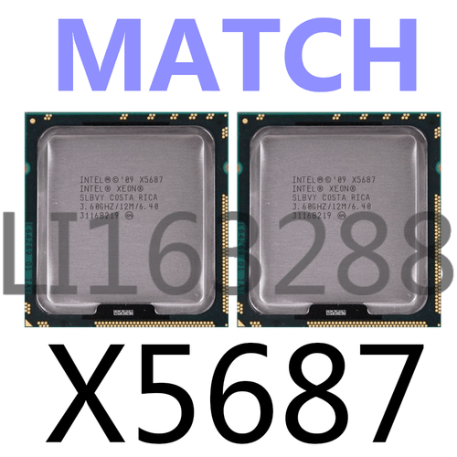 intel Xeon X5670 X5672 X5675 X5677 X5680 X5687 X5690 CPU Processor - Picture 7 of 8