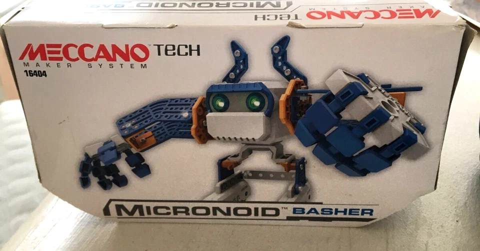 Meccano 2016 Micronoid Basher Programmable Robot Interact Maker System 16404 NEW - Image 4 of 4
