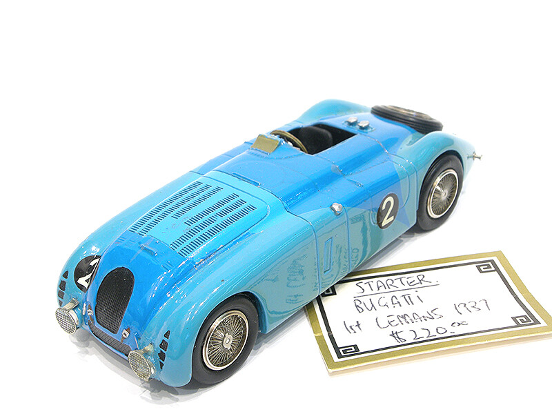 Miniature Starter 1/43 - Bugatti 57G Tank #2, Le Mans 1937