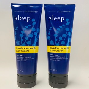 Details About 2 Bath Body Works Aromatherapy Sleep Lavender Chamomile Body Cream 8 Oz 226 G