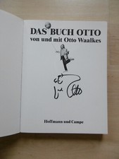 Otto Waalkes autograph signed book "Otto - Das Kleine Buch Otto"