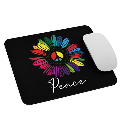 Custom American Made Peace Mouse Pad