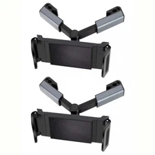 2 PCS 360° Car Back Seat Headrest Mount Tablet Holder for iPad Phone 4.7-12.9"