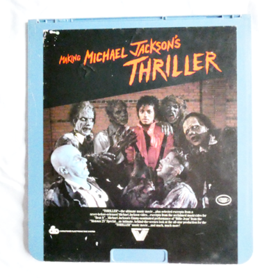 Making Michael Jacksons Thriller CED Disc Vestron Video for sale