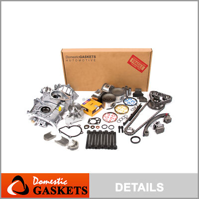 #ad Overhaul Engine Rebuild Kit Fits 95 98 Nissan 240SX 2.4L DOHC KA24DE $429.28