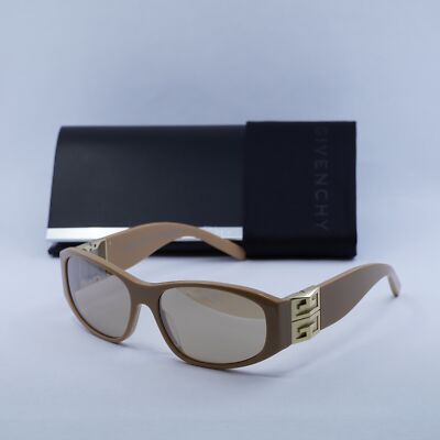 Final Price! Givenchy GV40054I 57G Sunglasses GIVENCHY GV40054I 57G Shiny Beige/Brown 58-16-125 Sunglasses  main image 3