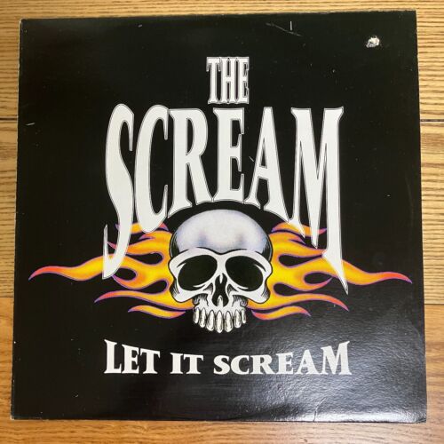 The Scream - Let It Scream 1992 Korea Orig LP Vinyl With Insert - Afbeelding 1 van 6