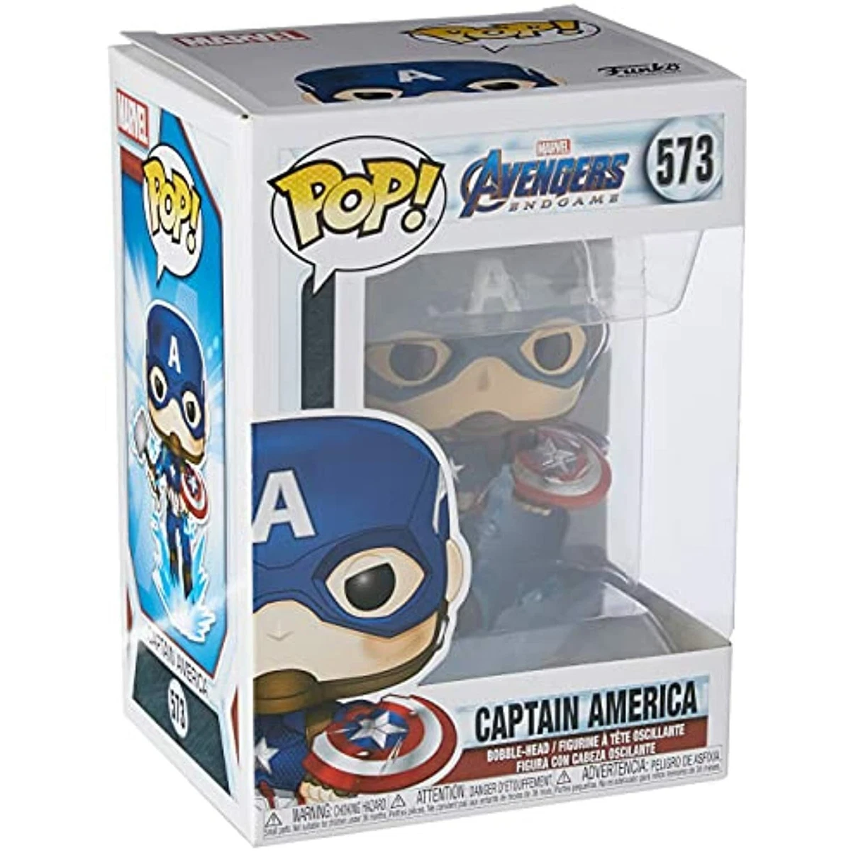 Funko POP Marvel Avengers Endgame CAPTAIN AMERICA Figure 573
