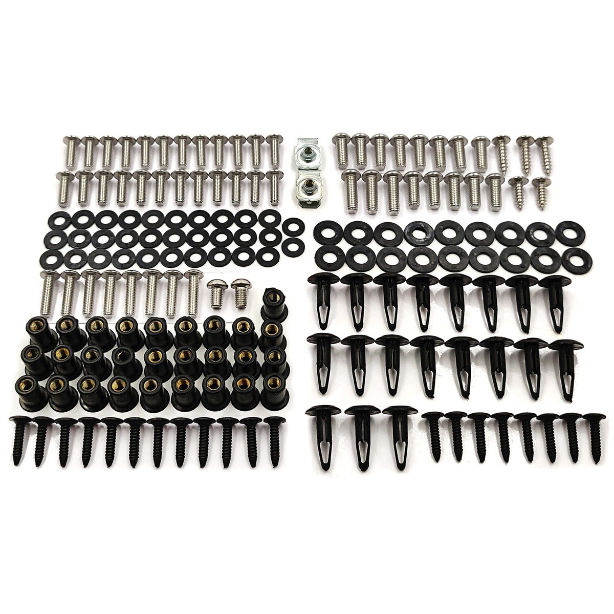 Complete Fairing Bolt Kit Bodywork Screws For KAWASAKI ZX10R 2006