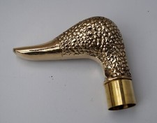 Brass Handle Bird Head Handle For Top Topper Vintage Style Walking Stick Cane