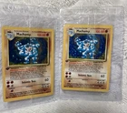 Two Sealed Base Set Machamp 1st Edition Holo Pokemon