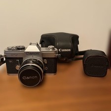 Canon FT QL 35mm SLR Film Camera Tested Excellent Condition Vintage