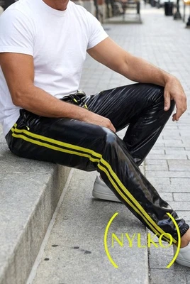 Glanznylon Hose JG PS Regenhose Jogging 15 Farben XS-5XL OHNE FUTTER - Bild 1 von 3