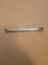 Snap On 3/8"-7/16" 12PT SAE Chrome Offset Box End Wrench USA XV-1214