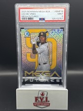 2025 Bowman Chrome Prospect Mega Box Leo De Vries BMF-18 PSA-9 Padres/Athletics