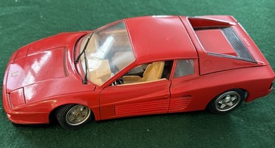 1984 Ferrari  Magnum s   1/18 Scale Testarossa Made In Italy Burngo
