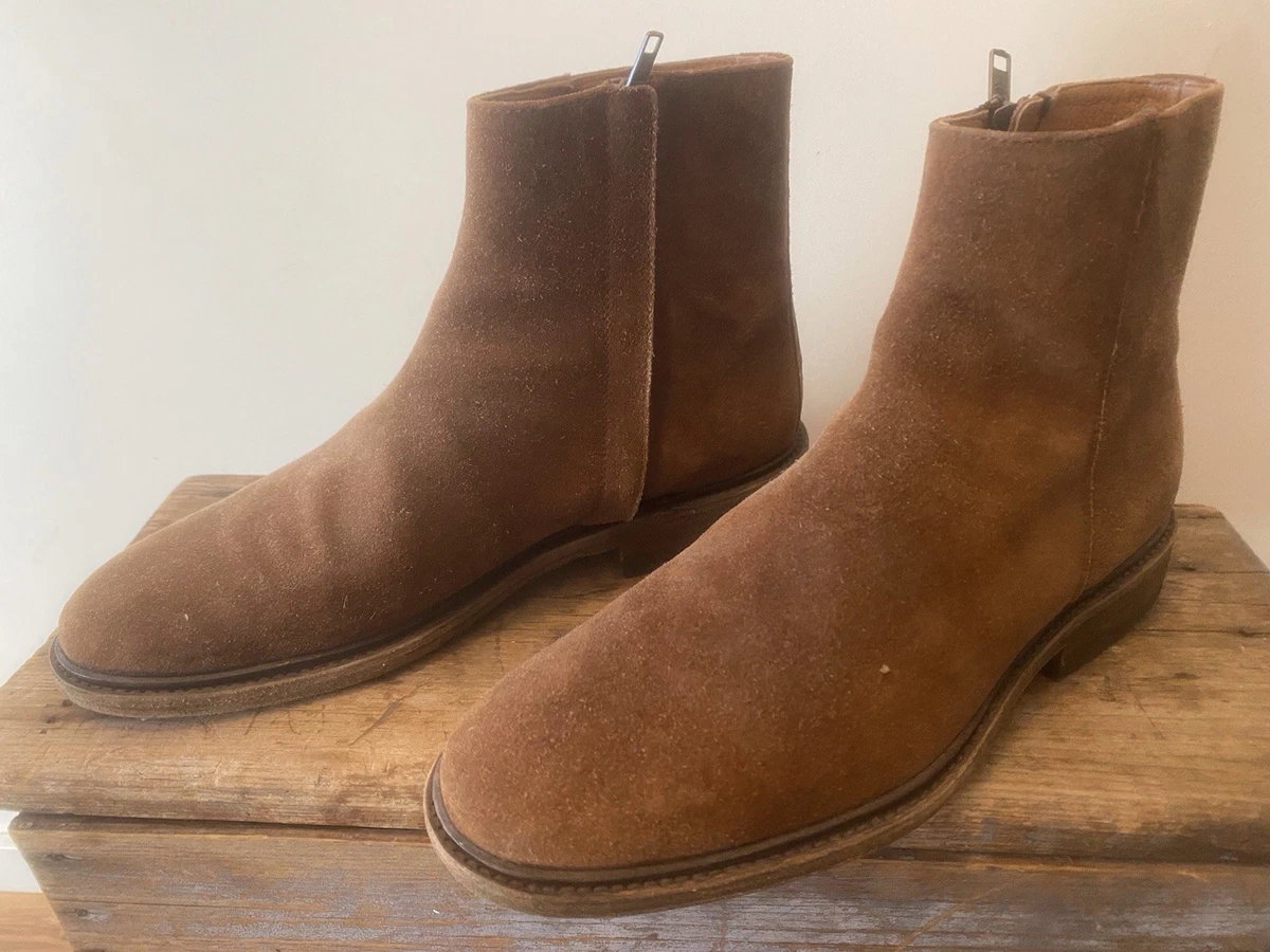 Frye Men\'s dark chocolate brown Suede Boots Frye Suede Boots for Men for Sale - Shop New & Used Men main image 4