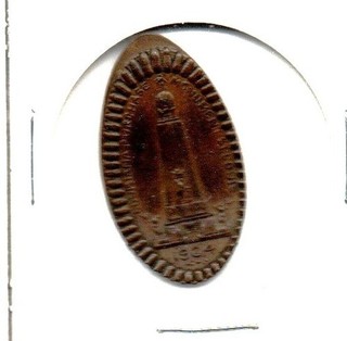 1904 Louisiana Purchase Elongated Cent Monument