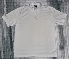Hennessy Brandy Nike Golf Polo/Golf Shirt, White, Men’s Size Large Dri-Fit