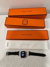 HERMES APPLE WATCH SERIES 10 42mm SILVER TITANIUM MX0Q3LW/A w APPLE CARE+ 2027