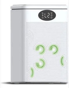 Déshumidificateur, 75oz Petits déshumidificateurs silencieux pour la maison Salle de bains Chambre sous-sol