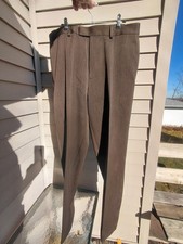 New Beautiful Men's Dress Trousers Brown 34/30. Never Worn.