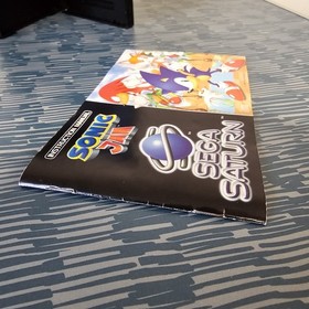 SEGA SATURN Sonic Jam PAL Complete | Tested & Working | Disc Manual Case