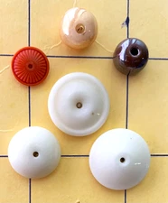 Antique China Whistle Buttons