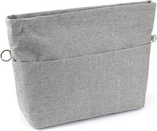 VANCORE Purse Bag Organizer Insert with 13 XX-Small-8 6.9 2.4 5.4in, Grey