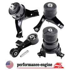 4x Auto trans Engine Motor & Transmission Mount for Toyota Camry 2012-2017 2.5L