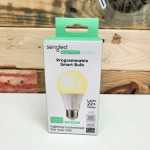 Sengled Intelligent LED Ampoule classique d'élément blanc doux, Hub requis, 2700K, A19 60W