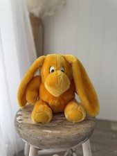 Vintage 1989 Kodak Kolorkins SNAP plush stuffed animal YELLOW Korea