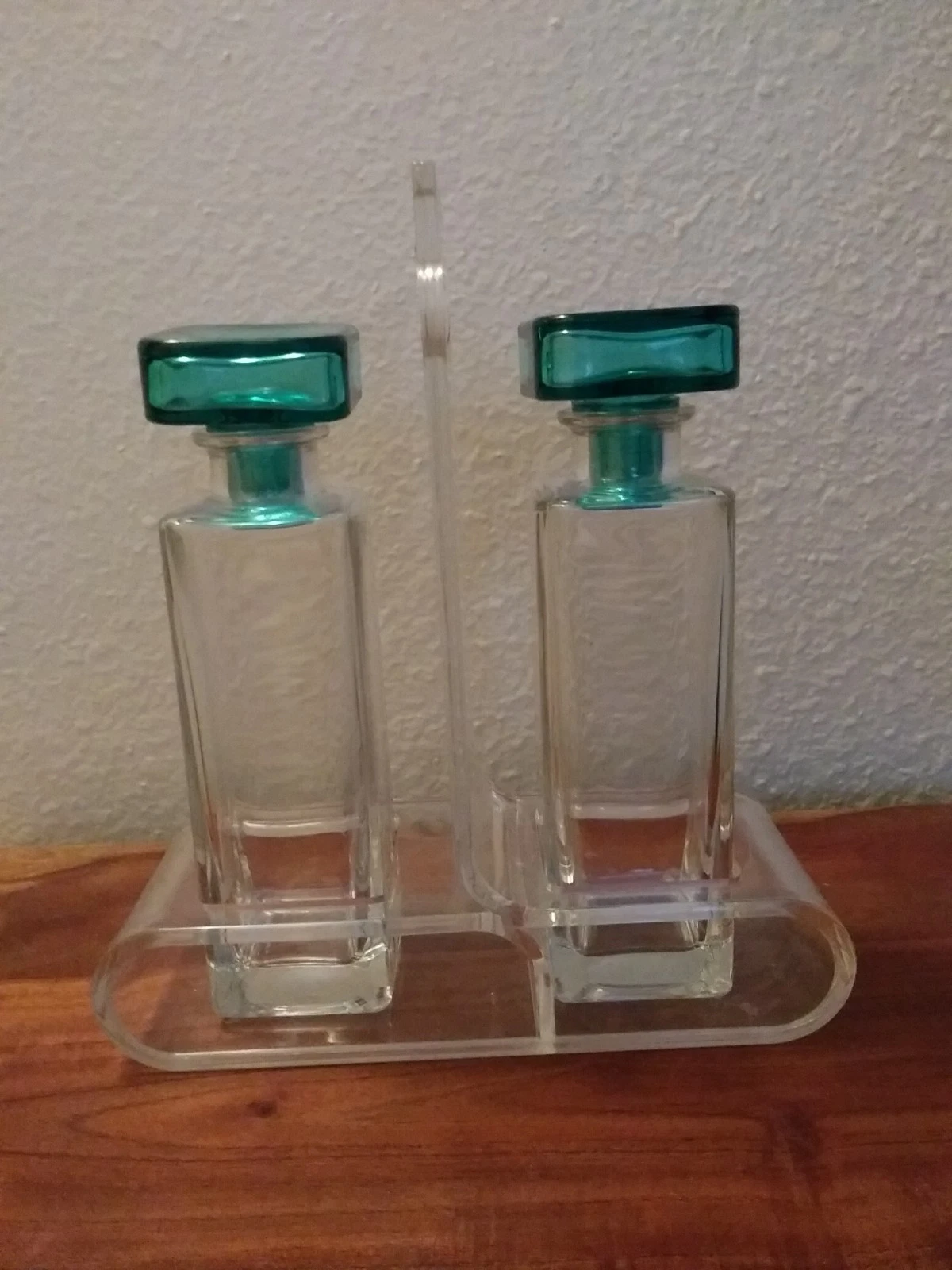 MCM Oil & Vinegar Dispensers Set Luigi Bormioli Optima