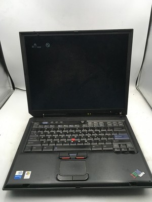 IBM THINKPAD R40 - FOR PARTS/LOCKED BIOS - INTEL PENTIUM M - 128MB RAM -READ- BB