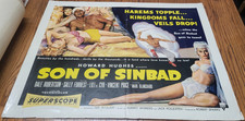 Son Of Sinbad (1955) 1/2 Sheet MoviePoster 22x28 Vincent Price Howard Hughes RKO