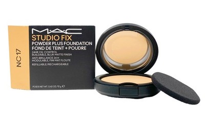 M.A.C Studio Fix Powder Plus Foundation 24 hr Oil Control Refillable - NC17 (...