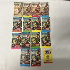 PEEK’ SIZE FOOTBALL GUIDE LOT OF 13 (1986-2002) SOUTHEASTERN CONFERENCE GUIDE