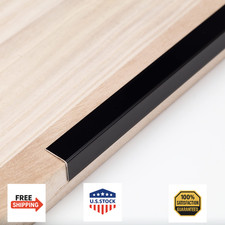 Trimold Aluminum Peel  Stick L Molding Corner Guards - 90  Angle Wall Protectio