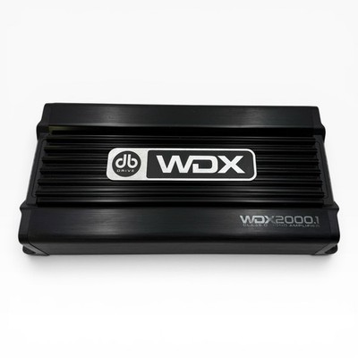 DB Drive WDX2000.1 Mono Amplifier Class D Sub Amp Tested Working