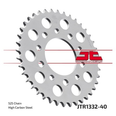 Kettenrad 40 Zähne für Triumph Speedmaster 865 EFI Baujahr 2008-2015 - Neu