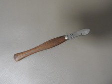 ancien couteau CTM à cuir de cordonnier bourrelier vieux outil de métier SCALPEL