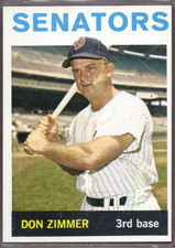 1964 Topps Set-Break #134 Don Zimmer EX-EXMINT *JAYSACE*