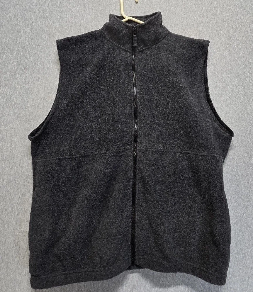 Sierra Pacific Outdoors Fleece Vest Mens Medium Charcoal Gray Mock Neck Hiking
Opens in a new window