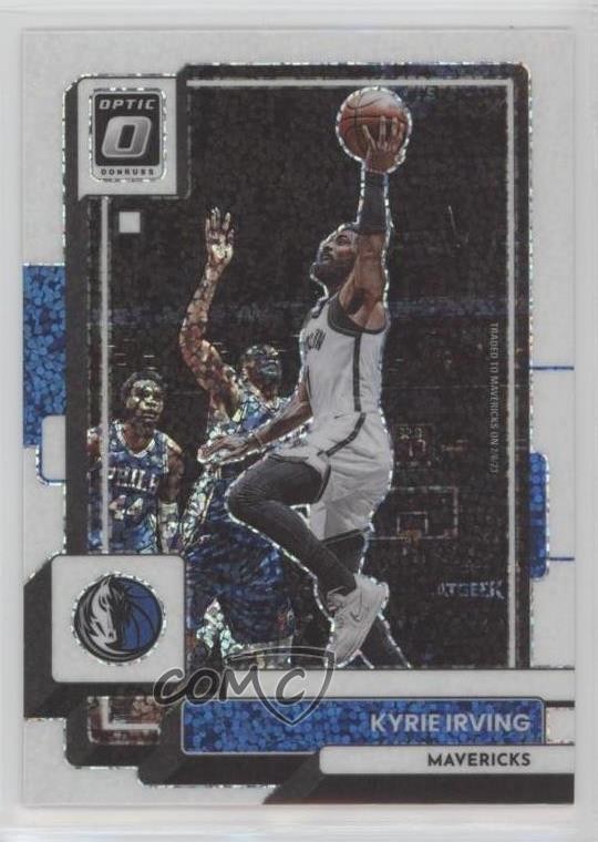 2022-23 Panini Donruss Optic White Sparkle Prizm Kyrie Irving #31 3m8