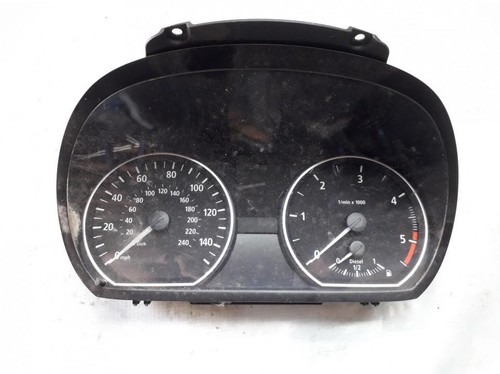 697465001 Tacho Tachometer Kombiinstrument 6974650-01 BMW 1-Serie DE591140-65