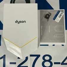 DYSON AIRBLADE WHITE  V HAND DRYER HU02 NO TOUCH AUTOMATIC WALL BATHROOM AB12