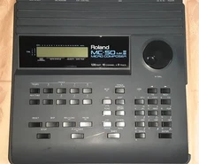 Roland MC-50MKII with AC Adapter & Floppy Disk Tested Working Sampler MC-50 MK2