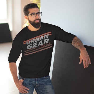 Urban Gear Sweatshirt Herren Streetwear Oversize Look Casual Pullover Mode