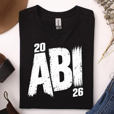 ABI 2026 T-Shirt Abitur Abschluss Abi Shirt Geschenk Abiturient Mottowoche